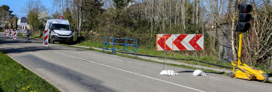 tricolore de chantier